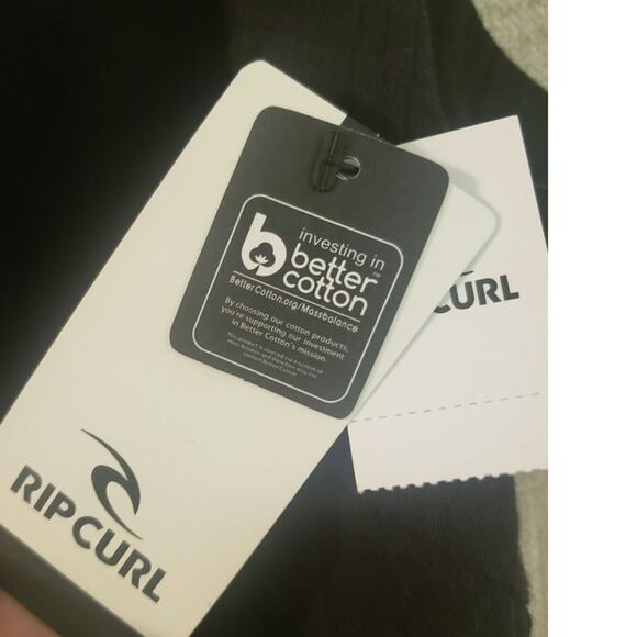NWT Rip Curl Crop Top Black Size Large - Picture 5 of 5